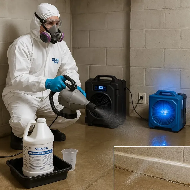 Sanitization and Odor Removal process in North Bend, WA